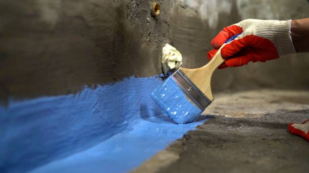 Commercial Wet Basement Repair project at a Port Royal, KY business property by SJ Waterproofing Pros